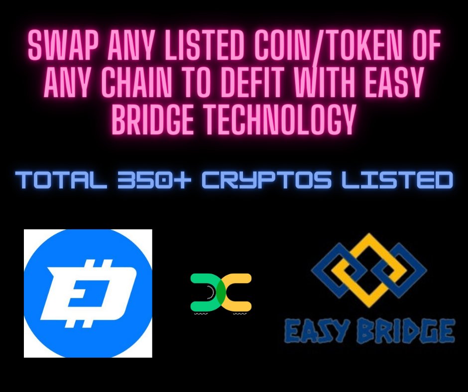easy_bridge's tweet photo. @defittoken  is bringing the #Fitness World 🏋 onto the Blockchain 💎 Leading the #move2earn movement 🏃

🔥 $DEFIT is now available for instant exchanges! 

#cryptocurrency #CryptoNews #DeFi #NFTartist https://t.co/ActTaWDP7J