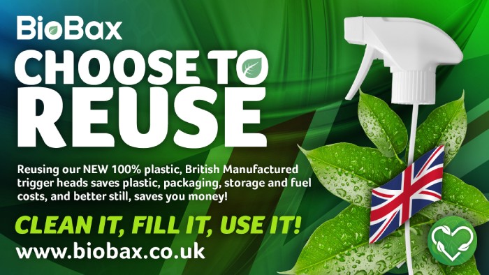systemhygiene's tweet photo. Hats off to BioBax @odourdoctor for going all green with their NEW 100% plastic triggers. Find out more: https://t.co/lzUs2msc1E

#choosetoreuse #reduseplasticwaste #eco #green  #ecofriendly #Janitorial  #Sustainability https://t.co/th0uCE2k1F