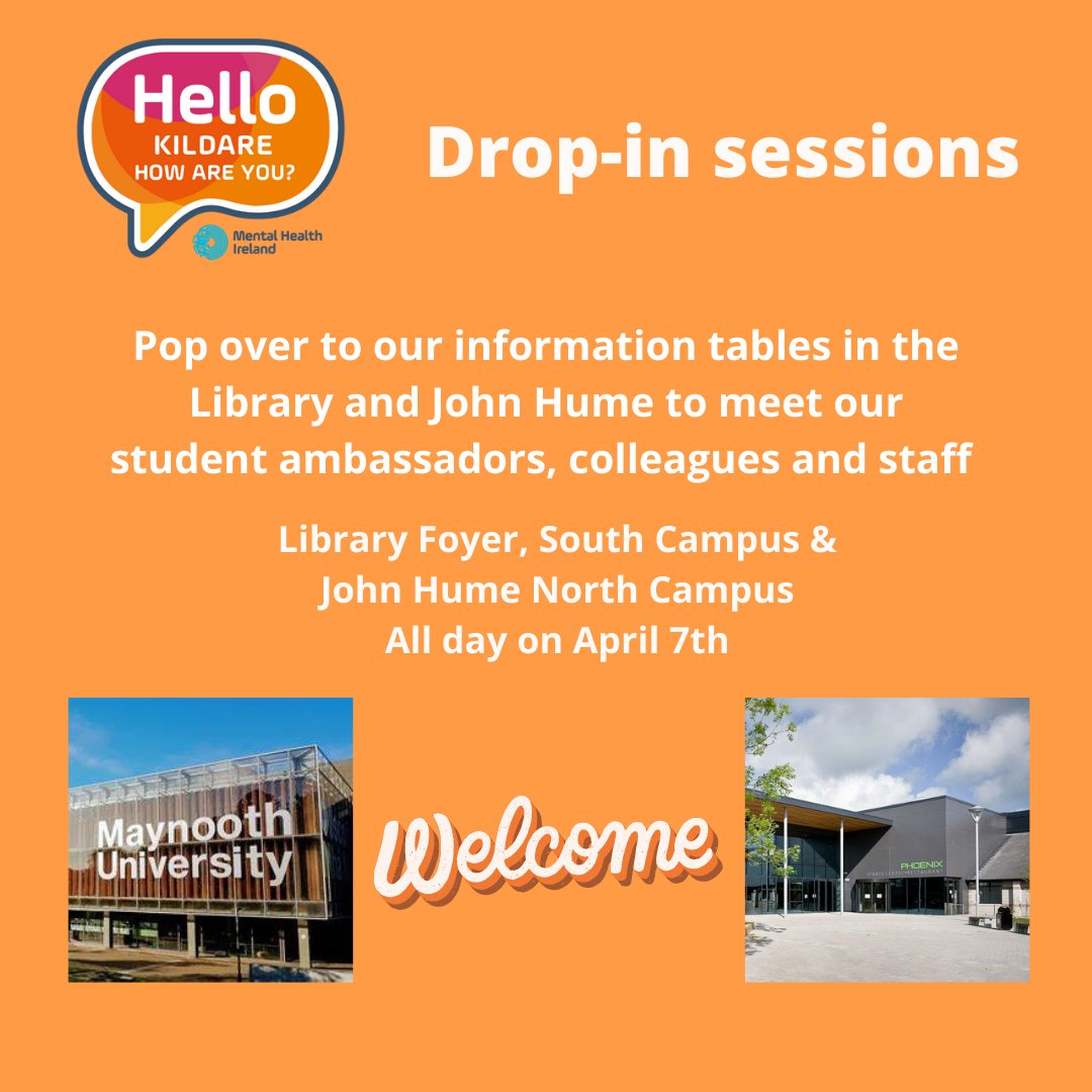 MU Student Services (@mu_studentserv) on Twitter photo Today is HELLO day on campus! Check our all of our events happening today. Tea/coffee, goodies, competitions & prizes available so be sure to stop by and say 'Hello' 👋 All staff and students welcome <a href="/MentalHealthIrl/">Mental Health IRL</a> Today is HELLO day on campus! Check our all of our events happening today. Tea/coffee, goodies, competitions & prizes available so be sure to stop by and say 'Hello' 👋 All staff and students welcome <a href="/MentalHealthIrl/">Mental Health IRL</a>