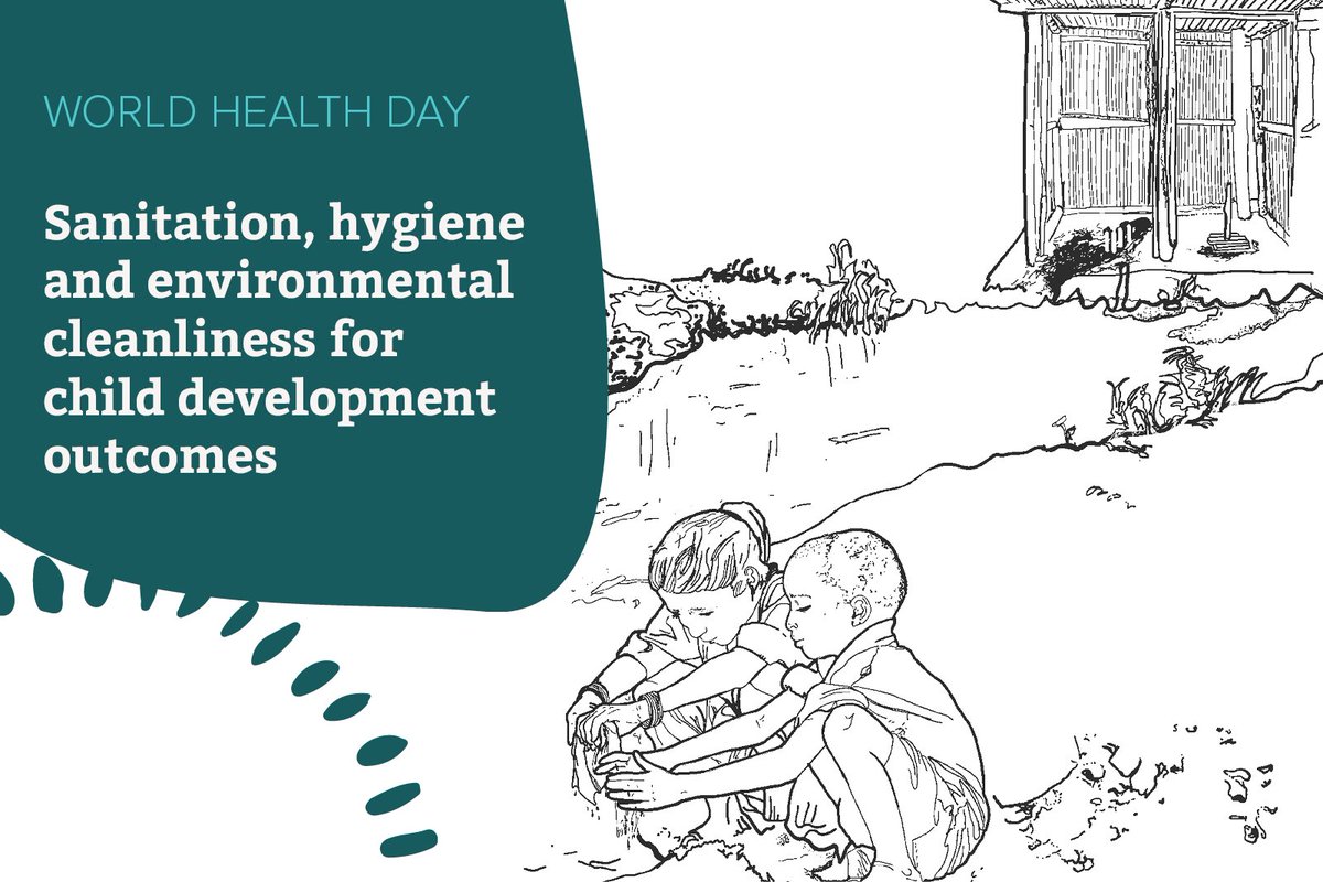 #WorldHealthDay 

Access to WASH has a critical impact on a child’s health and development.

As a sector, we need to coordinate with, &amp; integrate into health, nutrition, early childhood development and education programmes. 

Recommendations for action 👉sanitationlearninghub.org/resource/sanit…