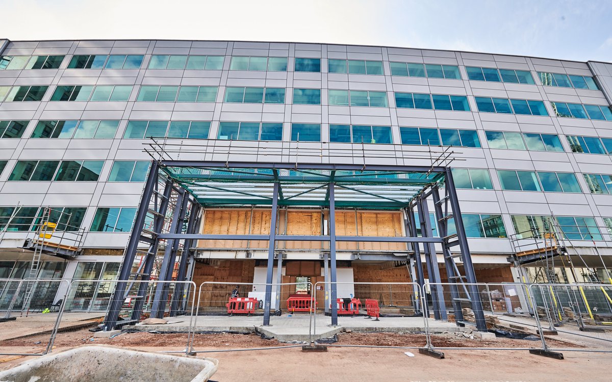 IMProps's tweet photo. #onsite seeing transformation at Bourn in #Coventry. We're changing this #citycentre #office into a modern workplace for modern occupiers, focusing on #Sustainability &amp; #tech - our first Net Zero Ready space which we're excited to see complete this summer https://t.co/qplPCqUkwq https://t.co/BAApKp6XPH