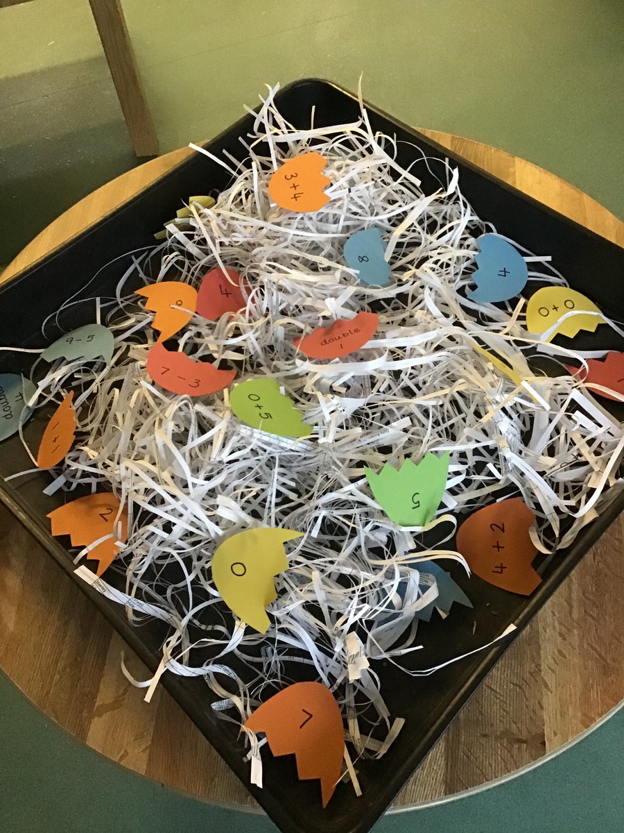 RedClassCharlt1's tweet photo. An egg-cellent Maths Challenge 🐣🐥 https://t.co/67eRKO3dJO