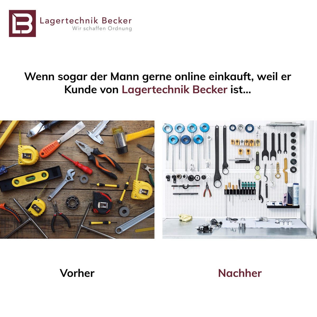lagerbecker's tweet photo. ☝😎🔧🔨
#wirschaffenordnung #spaßmusssein #regaltechnik #regale #malanders #comedyfacts https://t.co/wgi1RYaBhS