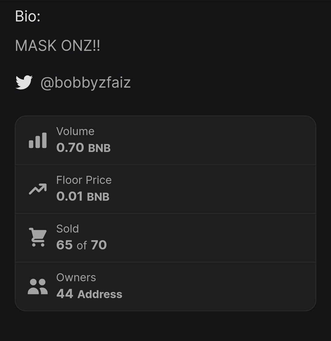 bobbyzfaiz's tweet image. Finally reach 0.70bnb..tenkiu so much guys for ur support..love all..🤩🤩