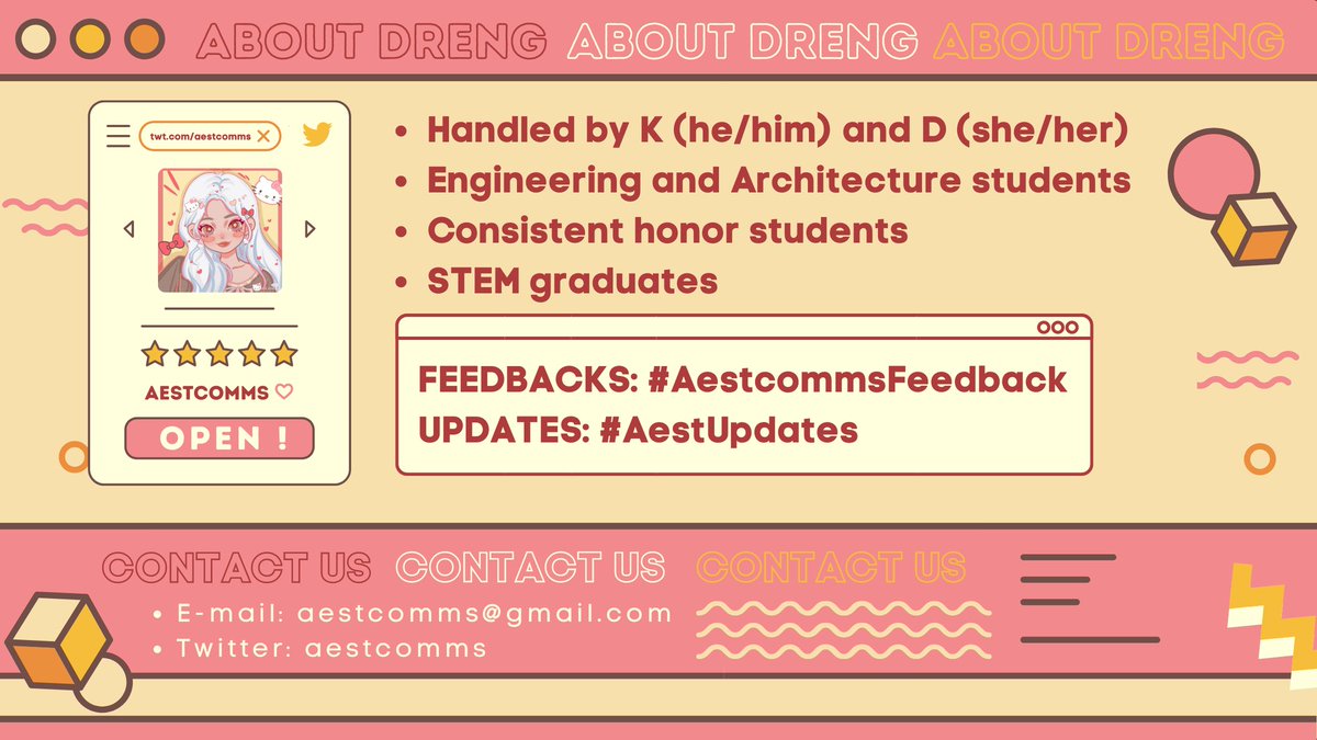 dreng • lf clients • dms are open! tweet media