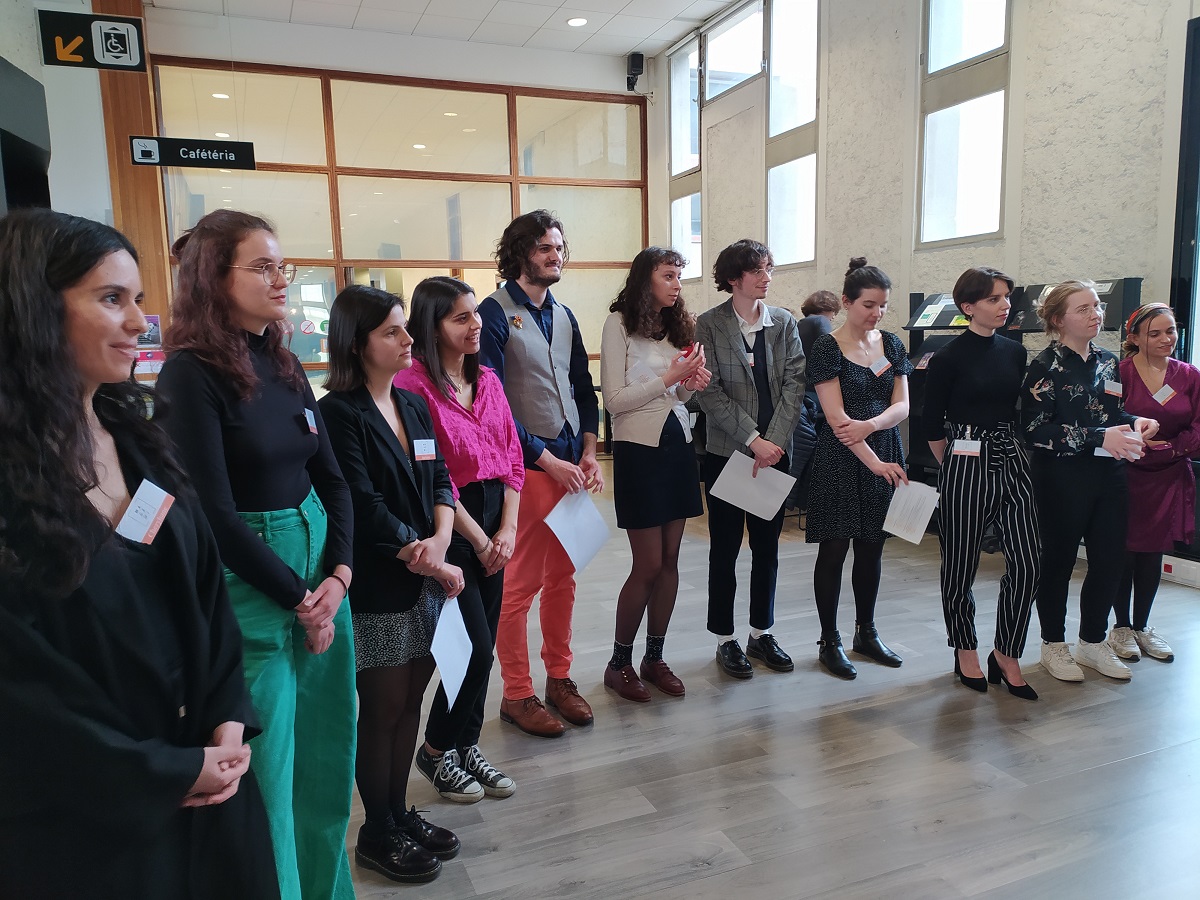 BURennes2's tweet photo. #BUexpo Inauguration de l'exposition Sonerezh hier soir. Merci à toute l'équipe du Master Magemi 👏pour ce beau travail !
👉Expo à découvrir jusqu'au 22 juin en BU Centrale et BU Musique https://t.co/S8xPJIa001