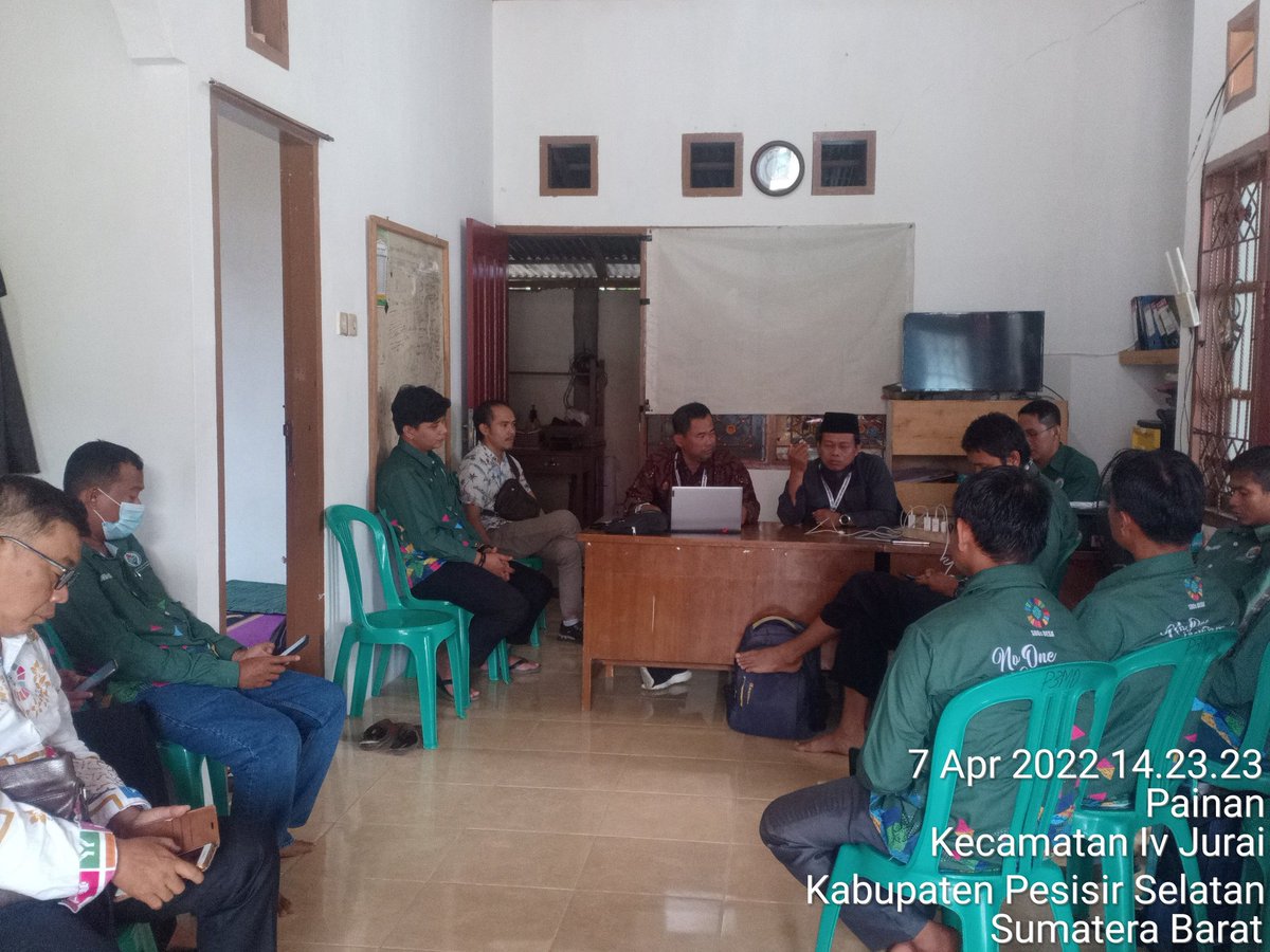 IsmailAZainuri's tweet photo. Kegiatan studi Lapang Grand Desian Learning Manejemen Sytem (LMS) oleh Kemendesa di Kabupaten Pesisir Selatan Sumatera Barat
@halimiskandarnu
@taufikmadjid71
@LuthfiyahNurla1
@yusradaridesa
@SukoyoKasekpro
@zainimustakim
#tpppessel https://t.co/pJk31ueE35