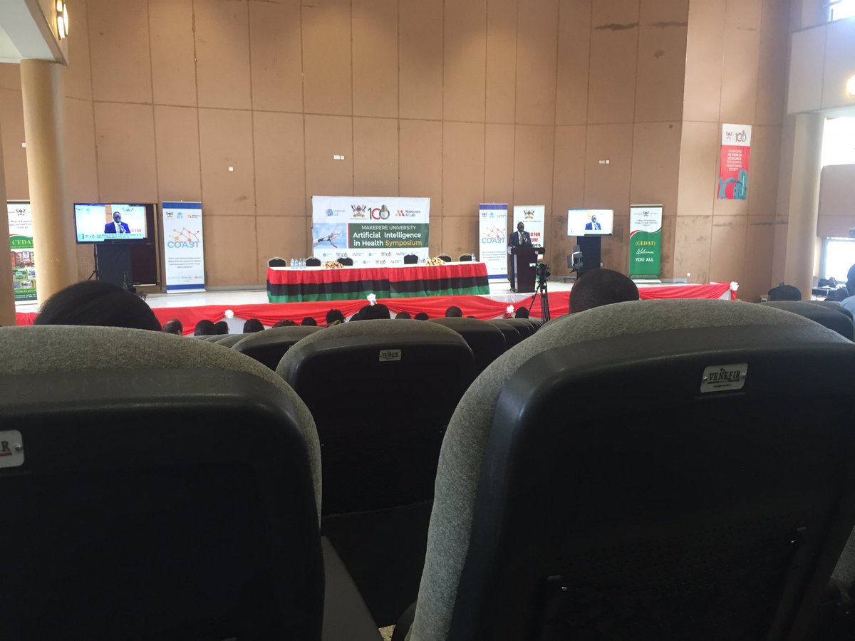 HelloMukama's tweet image. Happening now 
Artificial Intelligence in Health Symposium.