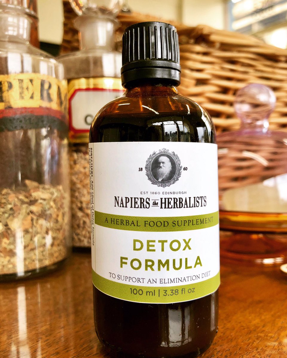 Spring is a great time to address some of the comforting, but unhealthy, eating habits that may have formed over the Winter months!

Our #Detox Formula is a concentrate of #herbs to support you when #fasting and help you get back on track to feeling yourself again. 

#Edinburgh
