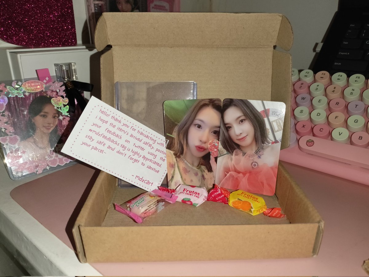 cabbitcart's tweet photo. #cabbit_mail 🌸 
#mdzfeedbacks thank u sm bae came home safely thank u din po sa freebies☺️ @mdzcart !! https://t.co/GNzbHYgJkg