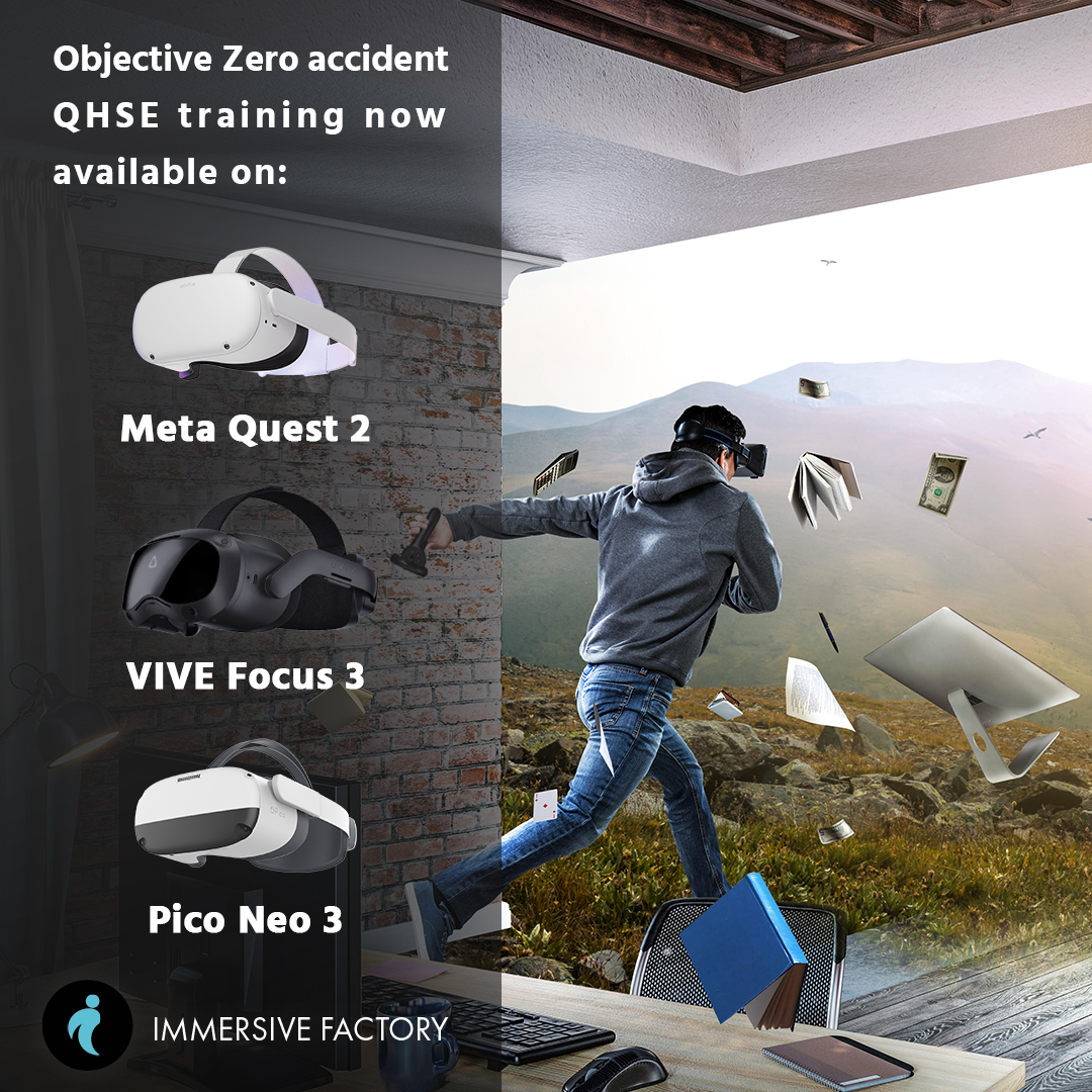 📢 Notre catalogue #HSE  est désormais disponible sur les nouveaux casques #VR !