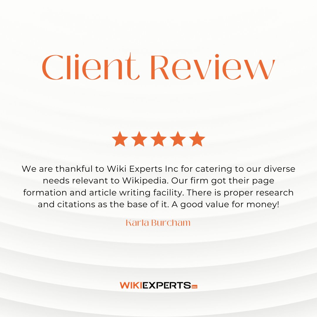 Wikiexpertsinc's tweet photo. We always love to hear feedback from our customers.

#customerservice #customerexperience #customersatisfaction #business #customer #happycustomer #marketing #customerappreciation #smallbusiness https://t.co/PxRAdYVoOF
