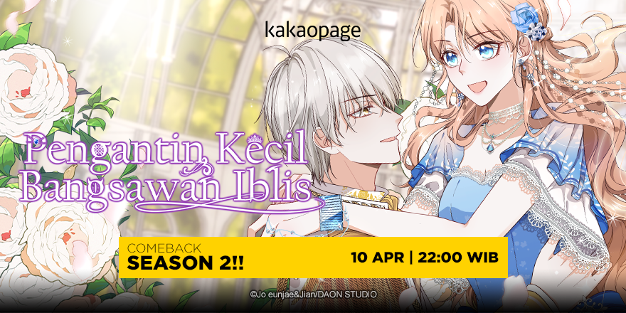 Ariel dan Duke Austin sudah mengikat sumpah pernikahan. Namun bagaimana kelanjutan kehidupan pernikahan mereka?

Nantikan, Season 2 "Pengantin Kecil Bangsawan Iblis". Hanya di kakaopage!

#kakaopage #kakaopageindo #webtoon #manhwa #komik #temukanceritamu