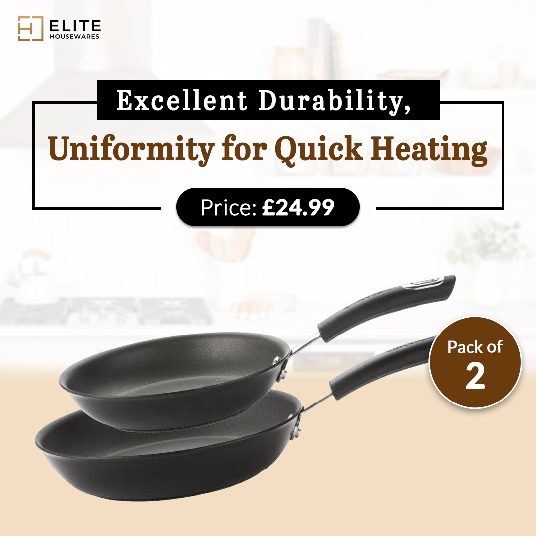 EliteHousewares's tweet photo. Hard anodized stylish cooking pans with safe handles for easy use in ovens and while working on the induction cooker for channeling the inner chef inside you.
Shop Now!
https://t.co/cxXkuzmGci
#ehc #elitehousewares #sale #Tefal #discount #fryingpan #kitchenaccesories #kitchentool https://t.co/BM7uEqzWVu