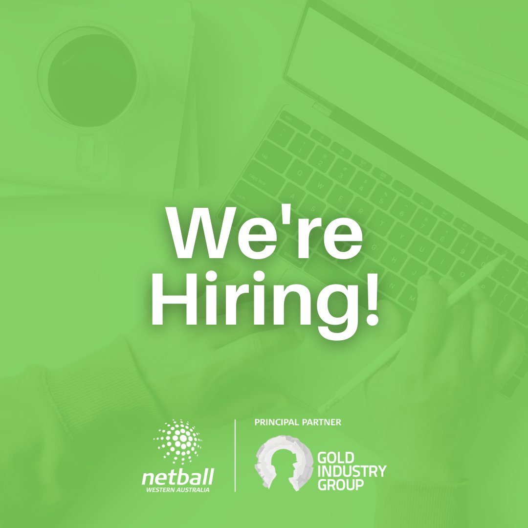 Come and join the Netball WA team! We are currently looking for a HR Coordinator.

To learn more about this job and to apply, click here: wa.netball.com.au/career-opportu…
