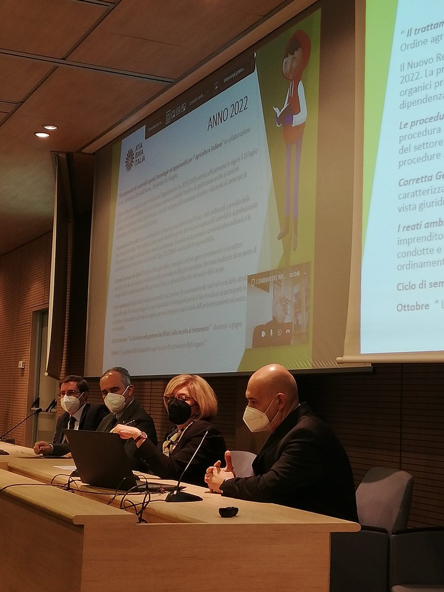 #seminari del #wastemanagement
Iniziato il convegno sulle norme tecniche di riferimento per la classificazione del #css
#economiacircolare
#gestionerifiuti
#economiacircolare