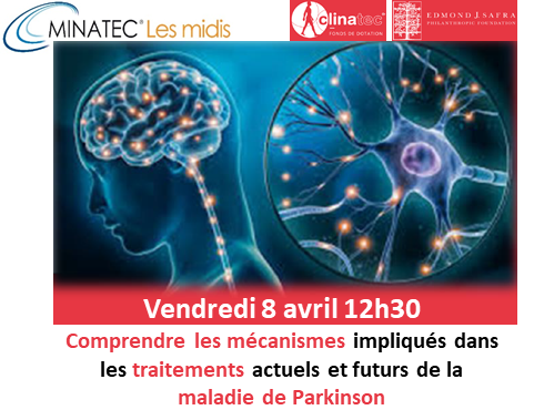 MINATEC's tweet photo. 🔜vendredi 08 avril 12h30 #MidiMINATEC @MINATEC sur les mécanismes impliqués dans les traitements de #Parkinson avec 2 oratrices de @ClinatecFDD #astropark #astrocytes #neurones #photobiomodulation @GIANTcampus
inscriptions : https://t.co/6nv04yEJwf https://t.co/JC0snuXfD4