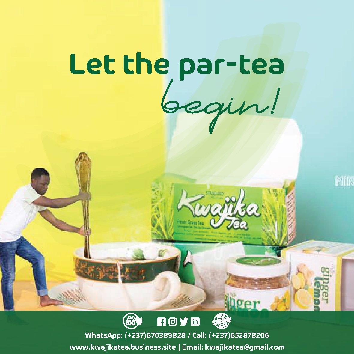 KwajikaTea's tweet image. It&apos;s par-tea time 🍾🥂

#KwajikaTea
#RefeelTheFeeling
#ReconnectToNature