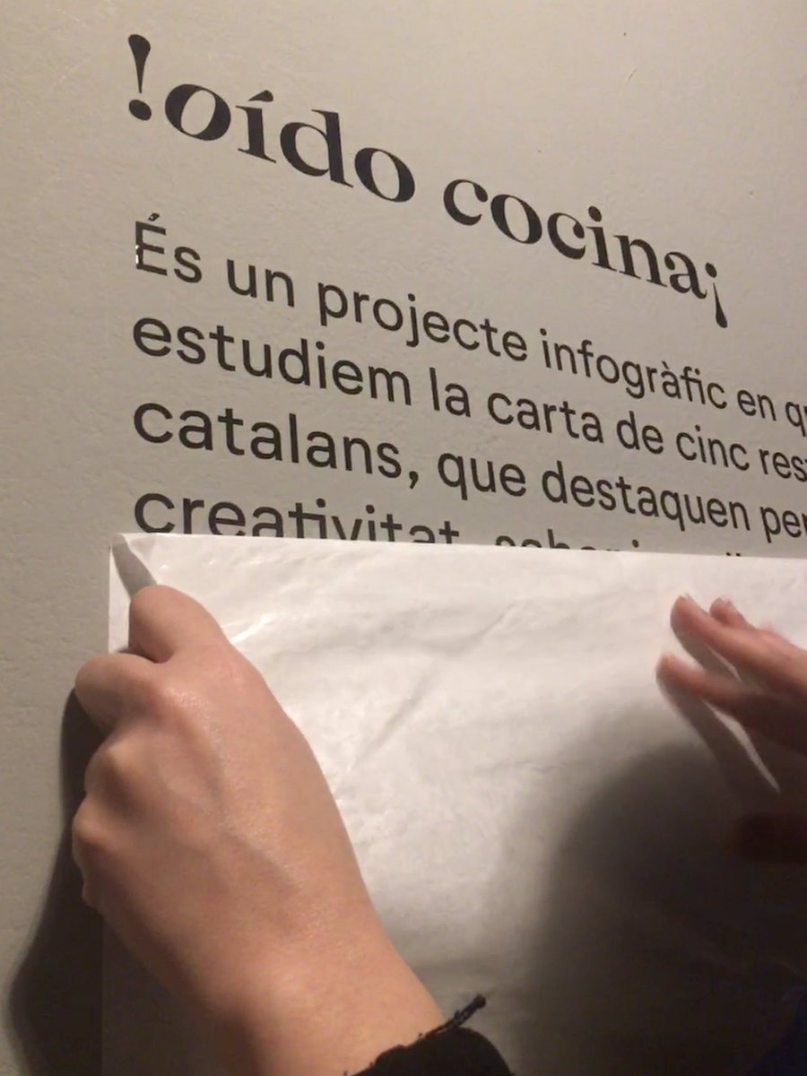 cinquantacinc's tweet image. 📣📣📈📊📉🍅🧄🍤🧅

El divendres passat vaig exposar per primer cop el meu projecte infogràfic ¡Oído cocina! On estudiem la carta de cinc restaurants catalans que destaquen per la seva creativitat, sabor i qualitat.