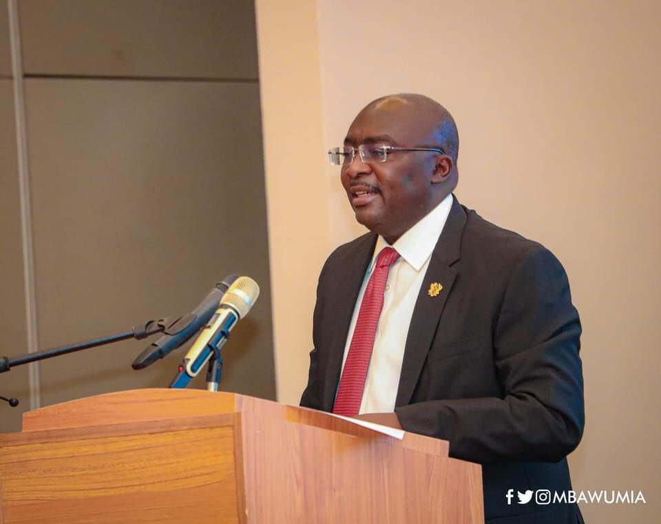 GhPoliticOnline's tweet photo. “We were operating in a system where most people could not be uniquely identified. It was possible to be born in Ghana, live a full life and die but there would be no trace of you on any documentation that you ever lived and died in this country.”— @MBawumia #BawumiaSpeaks https://t.co/2UNpbgWoM4