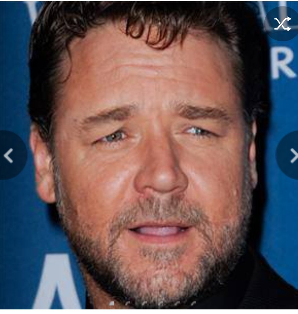 Happy Birthday to this fabulous actor.  Happy Birthday to Russell Crowe 