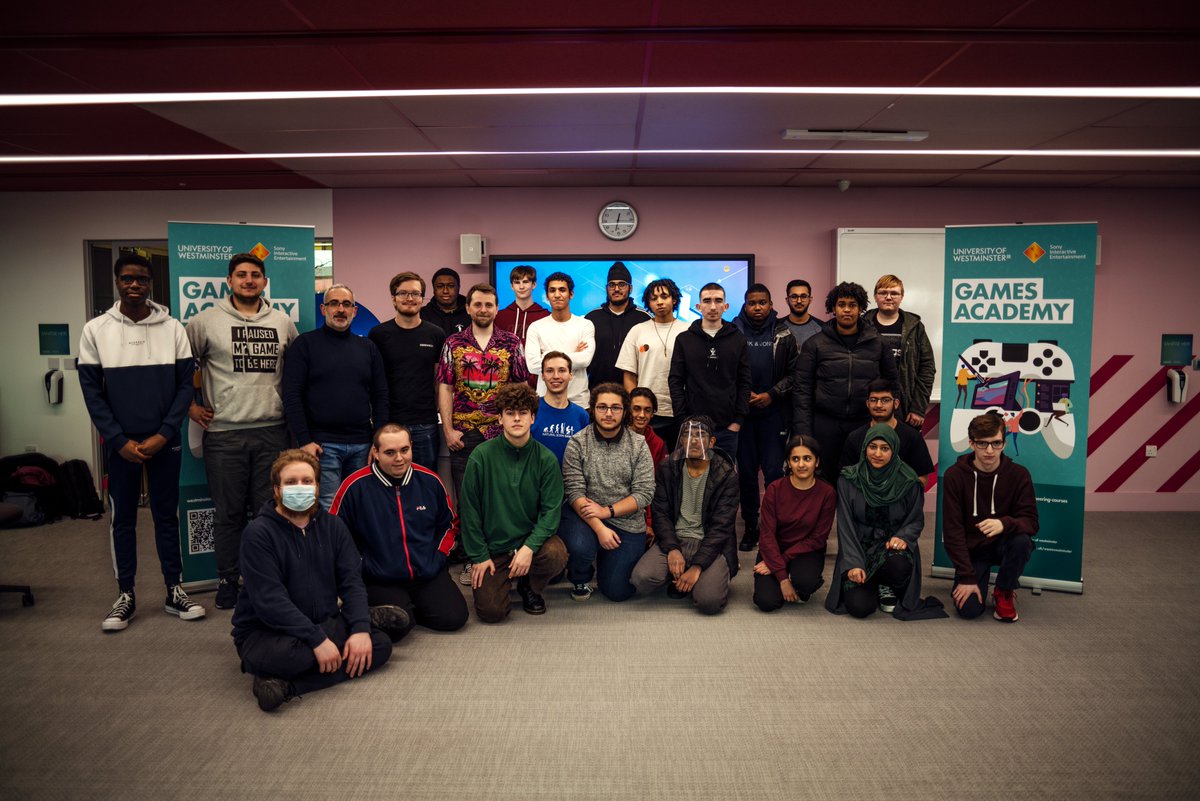 University of Westminster hosts first Saturday Skills Club supported by Sony Interactive Entertainment | University of Westminster westminster.ac.uk/news/universit…