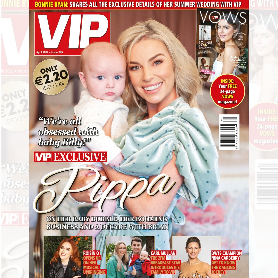 RebeccaBradyy's tweet photo. Our April issue is on shelves nationwide & this issue includes our very first wedding supplement, VIP Vows, which jam-packed with lots of great tips & advice for any brides to be. Make sure to pick up a copy. Two fab mags for just €2.20. #supportprint #buyirish @VIPmagaz https://t.co/5bsUU2Zvfl
