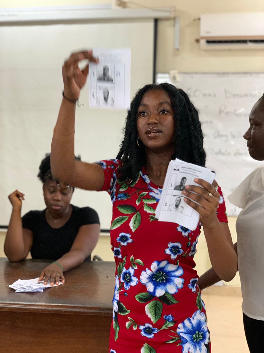 officialLDP_'s tweet photo. LDP’s National Delegates congress ends in success. 

Yesterday, delegates of the LDP went to the polls to elect a Flagbearer for the upcoming general elections. 
The event that was free of chaos took place in LH D4 of the Ring-way campus of GIJ. 
#ProgressInFreedom 
#3hye🔥 https://t.co/G23vMfZJON