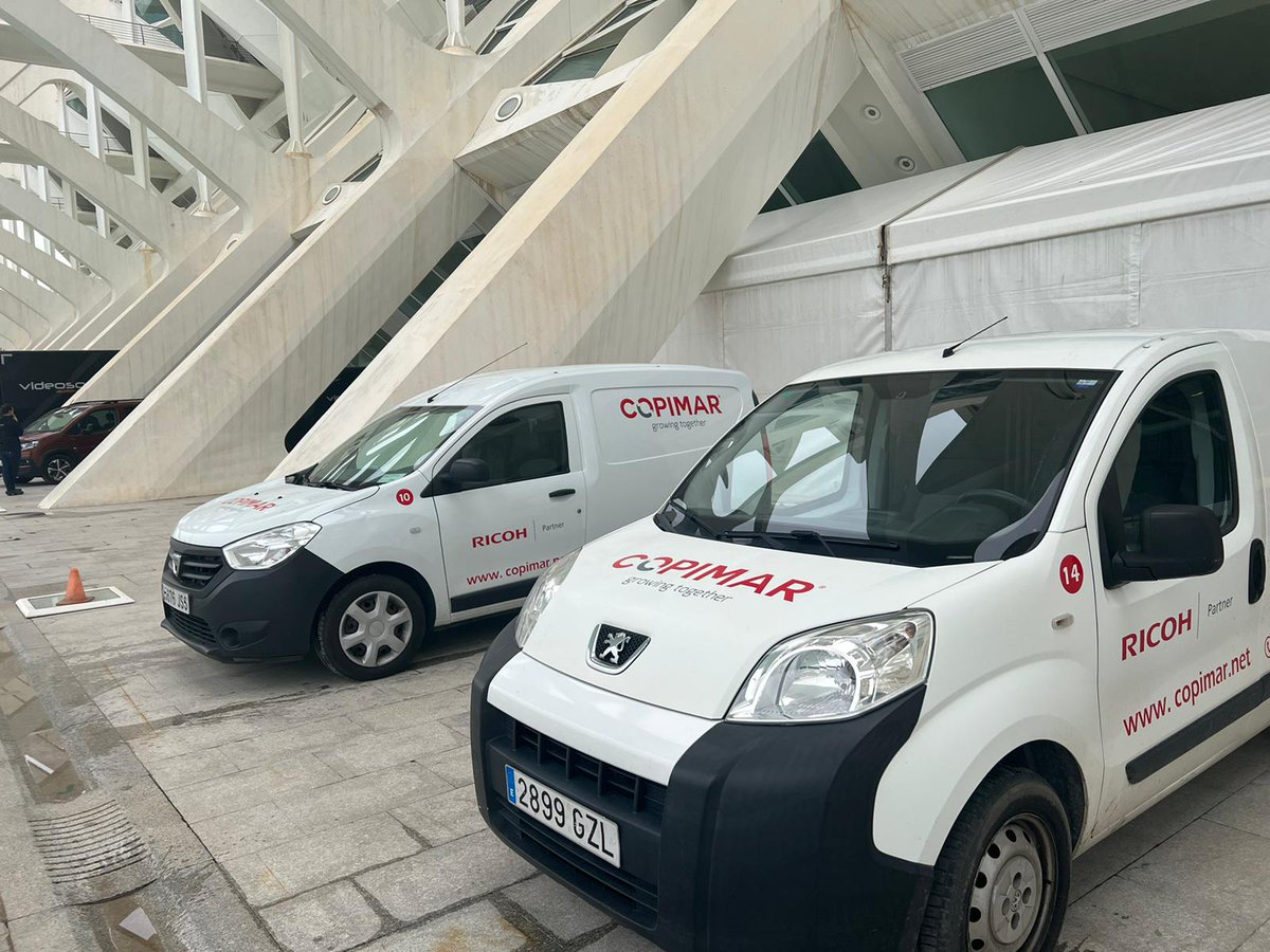 COPIMAR_GT's tweet photo. Junta General Ordinaria de Accionistas de #CaixaBank 2022. Nos complace proveer #impresoras y #copiadoras al evento; celebrado estos días en  el Museu de les Ciències de Valencia. ¡Gracias por la confianza! 🖨️ ♻️⭕ 
·
#GrowingTogether #Copimar #TransformacionDigital #CACiencies https://t.co/Xg7McX7Hpj