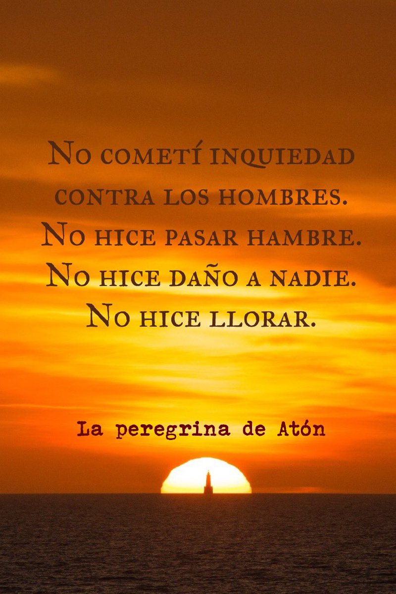 Los egipcios creían que hacer llorar a alguien era un pecado contra los dioses. Tú, ¿has hecho llorar a alguien alguna vez?

#laperegrinadeatón