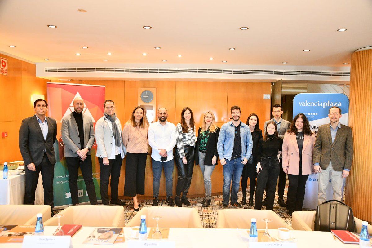 valenciaplaza's tweet photo. ☕ #DesayunoVP |  El nuevo Marketing online 

Nuevo encuentro entre profesionales promovido por Club Marketing Mediterráneo y Valencia Plaza. https://t.co/85t9wXxAqQ