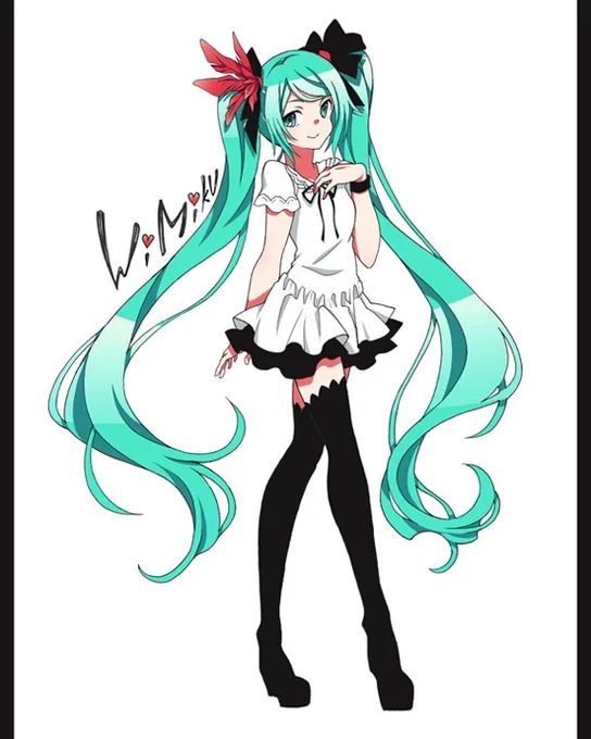 ワールドイズマイン 初音ミク/イラスト 