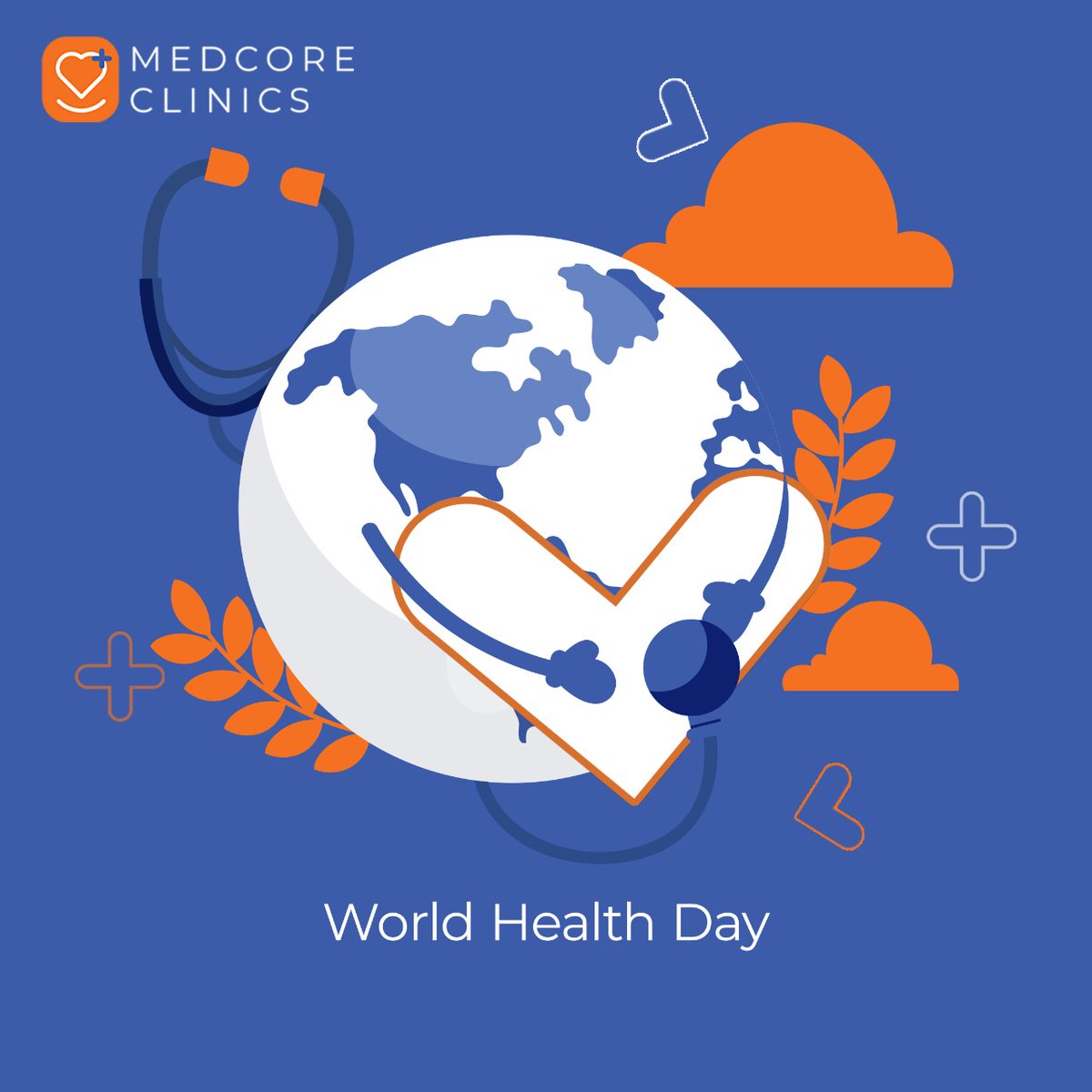 MedcoreClinics's tweet photo. Self care is essential 
Happy World Health Day!
يوم الصحة العالمي!
في هذا الحدث العالمي نتمنى لكم جميعًا حياة صحية ومزدهرة
#WorldHealthDay 
#يوم_الصحة_العالمي https://t.co/JpSNyBrtnj
