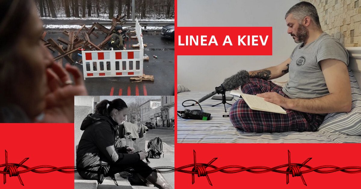 CorisSapienza's tweet photo. 📌 LINEA A KIEV

📅 11 aprile, dalle ore 10.00

📯 Avrà luogo una lezione organizzata dal corso di Giornalismo Radiotelevisivo, con la partecipazione dei corsi di Deontologia ed Etica del Giornalismo, Entertainment and Television Studies, Music Studies, Psicologia della Politica https://t.co/58lg7SuQbU