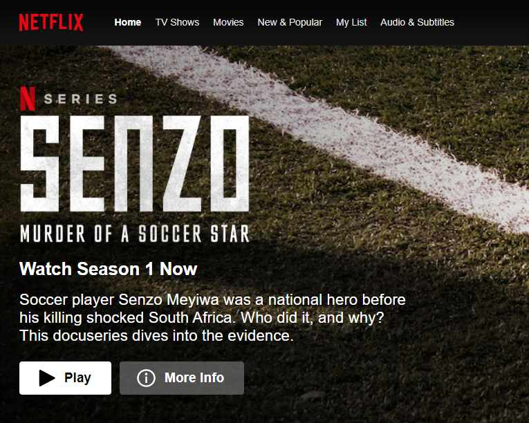 It's here.  #Senzomeyiwa  <a href="/NetflixSA/">NetflixSA</a>