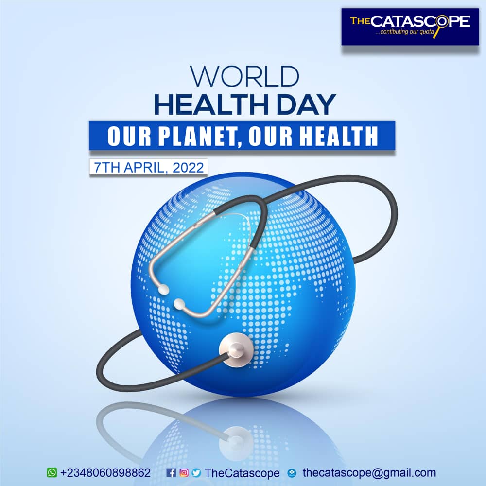 JustAcatalyst's tweet photo. It's World Health Day 2022.
Theme: Our Planet, Our Health

On World Health Day 2022, WHO will focus global attention on urgent actions needed to keep humans and the planet healthy and foster a movement to create societies focused on well-being.

©️ TheCatascope https://t.co/IhLtVNmNmi