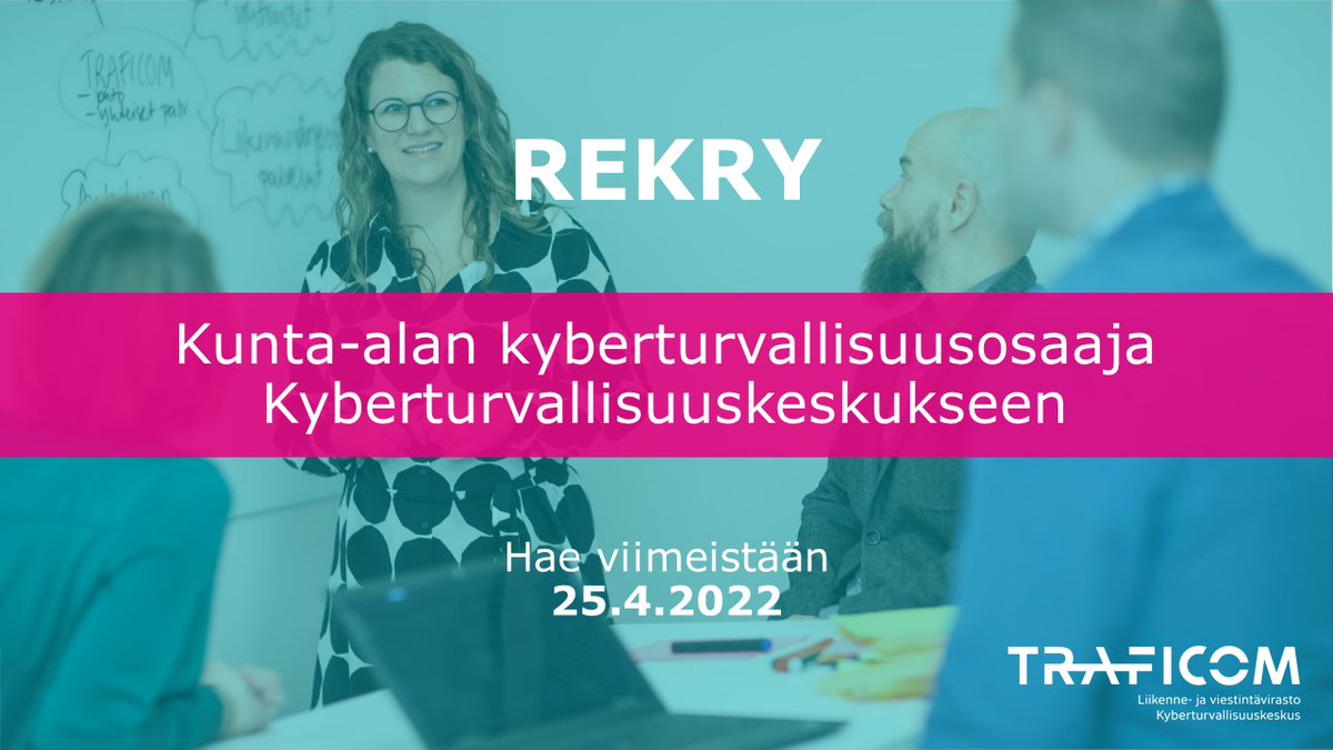 Traficomin Kyberturvallisuuskeskus tweet media