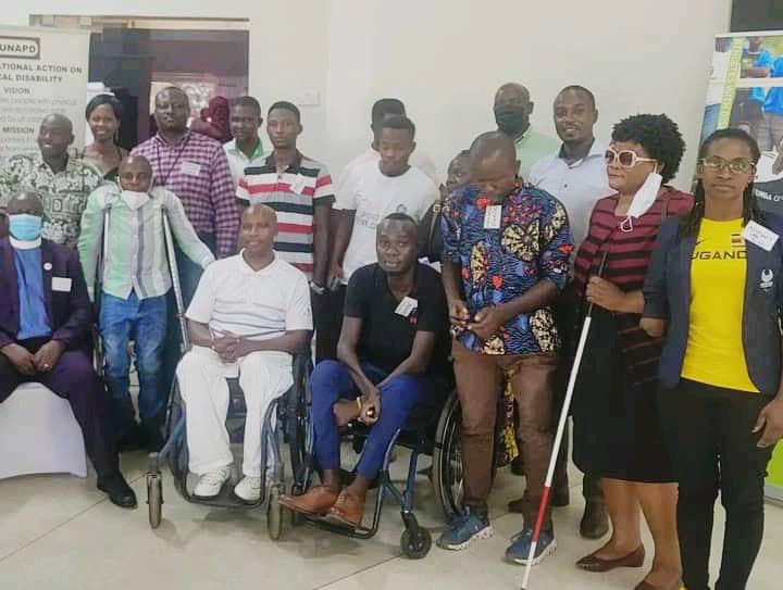 6th April is the international day of sports for peace 
Disability sports leaders were invited by the Ministry of Education and sports to attend the celebrations at MayFair hotel 

@BlindUganda @equitysport <a href="/giz_gmbh/">GIZ</a> <a href="/UNAPD/">UNAPD</a>