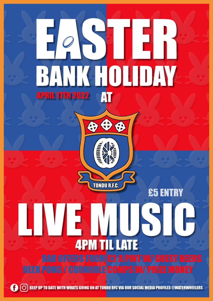 First bank holiday of the year coming up. Should be a great day 🍺🥂