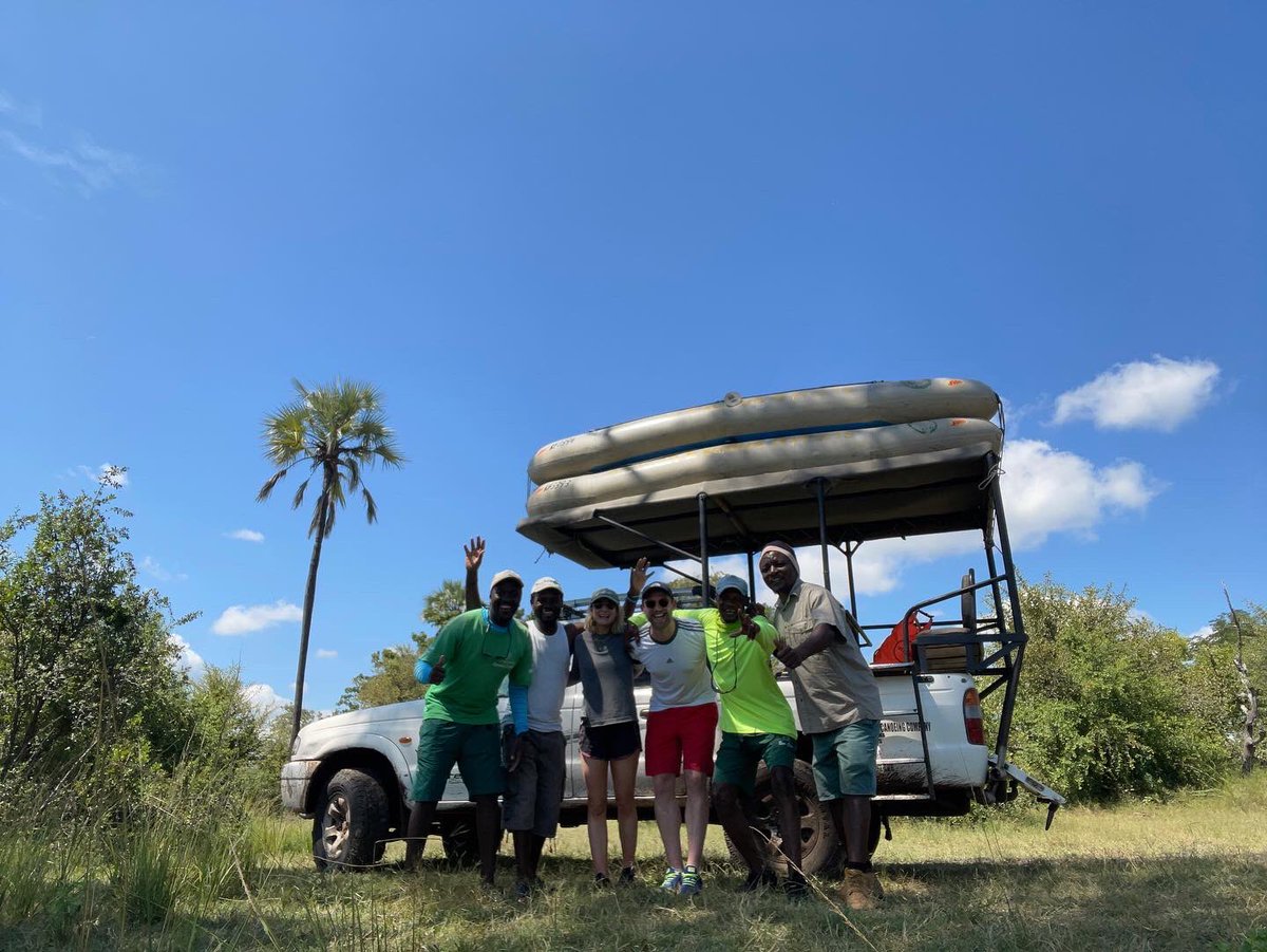 Idyllic moments spent on the Zambezi river, Exploring the beauty of this landscape on a canoe is the perfect way to spend your morning 🛶📸
.
.
.
.
.
#canoeing #allsmiles #zambeziriver #paddling #honeymooners #safari #birding #magicmoments #wearevictoriafalls #kodakmoments #zi