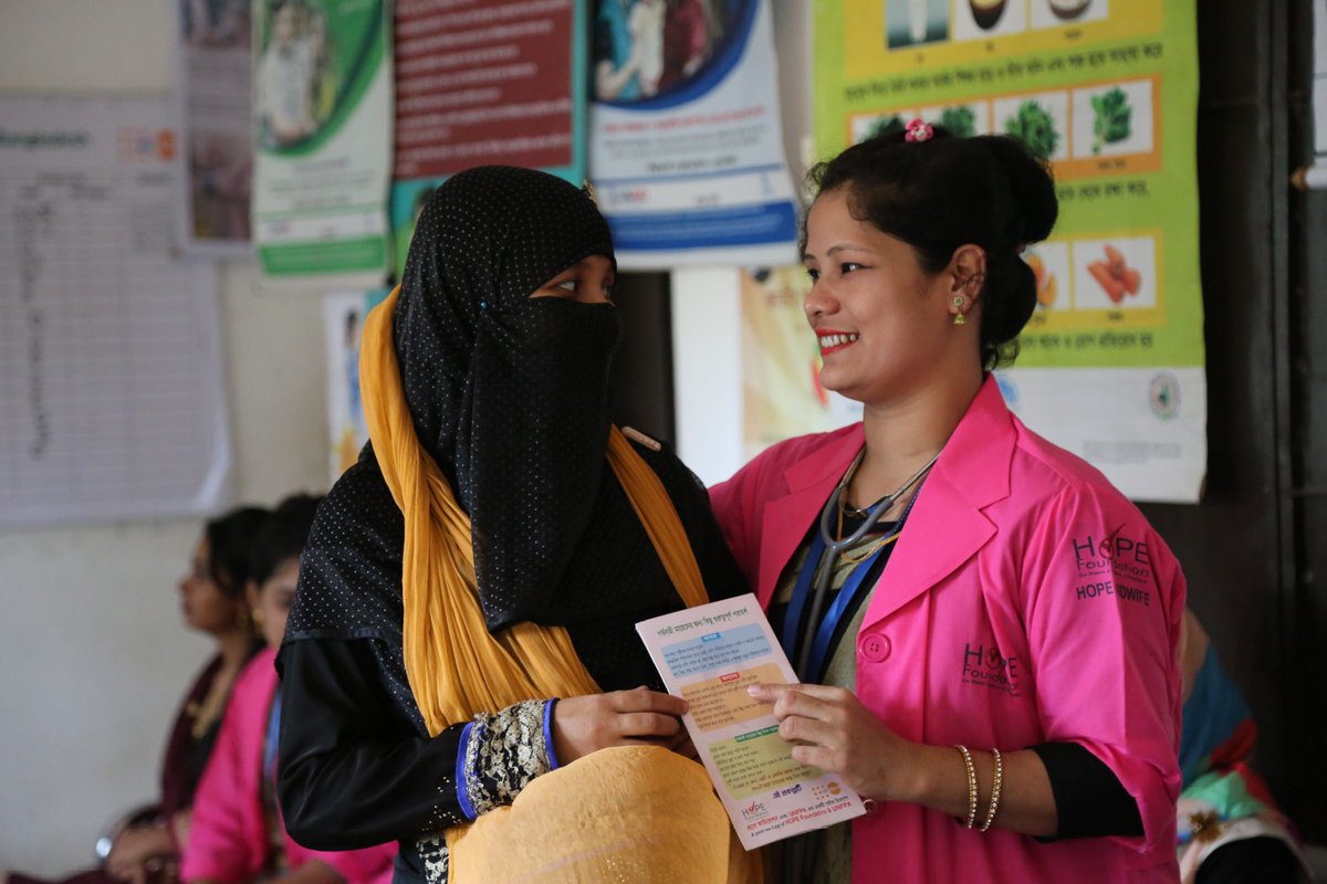 In the last 10 years, through UK support

🧑🏽‍⚕️ 8646 midwives have trained and graduated

🏥 2557 of them have deployed to government health facilities

👶🏾 87% of deliveries done in Upazila Health Complexes are now performed by licensed midwives.

#WHD2022