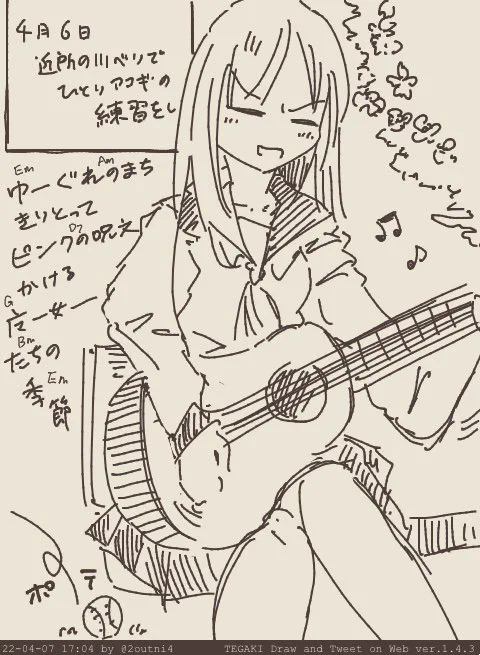 ギタリスト西ちゃん絵日記 