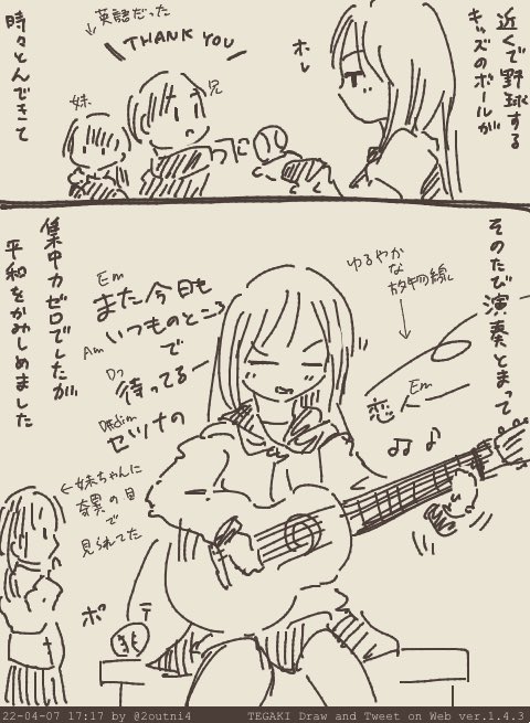 ギタリスト西ちゃん絵日記 