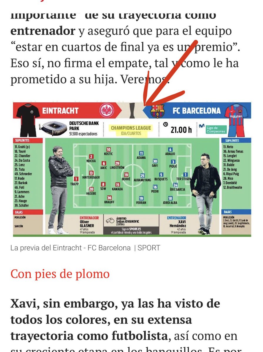IvanVa11e's tweet photo. @sport ¿Cómo que el @FCBarcelona_es está en Champions League? Tenía entendido que habían caído eliminados en fase de grupos 🤔 https://t.co/MxwxEmOmI8