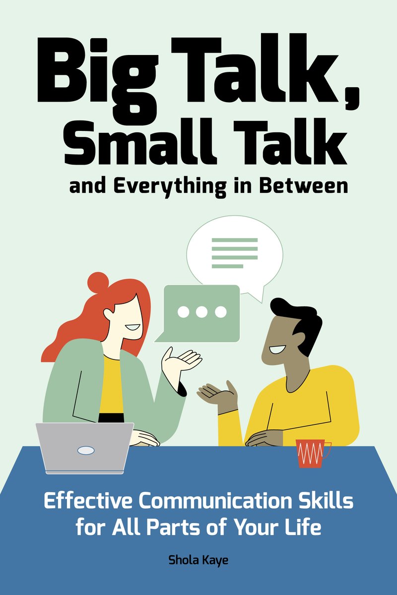 It is essential in today's world that we can communicate effectively &amp; is the reason I wrote my book Big Talk, Small Talk and Everything in Between, which provides lots of useful skill building strategies. #communication