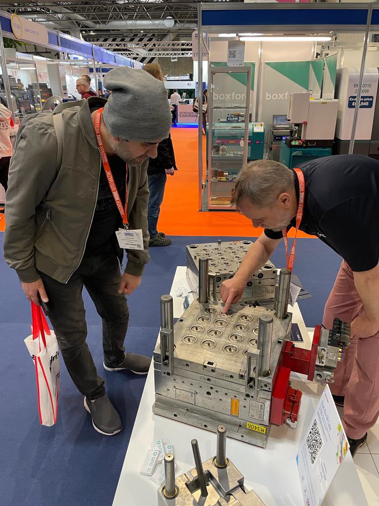 #MACH2022 day 4! If you’re visiting today you’re in for a treat! So many experts on hand and innovation being showcased, we feel proud to be a part of it! Visit stand 17-607 to discuss your #injectionmouldtool needs.
