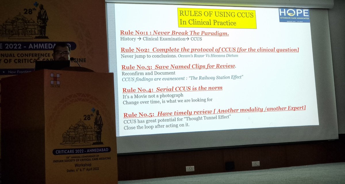 avkwong's tweet photo. The rules of #ccus #pocus at @isccmsociety #criticare2022 https://t.co/uQuQLSKMcF