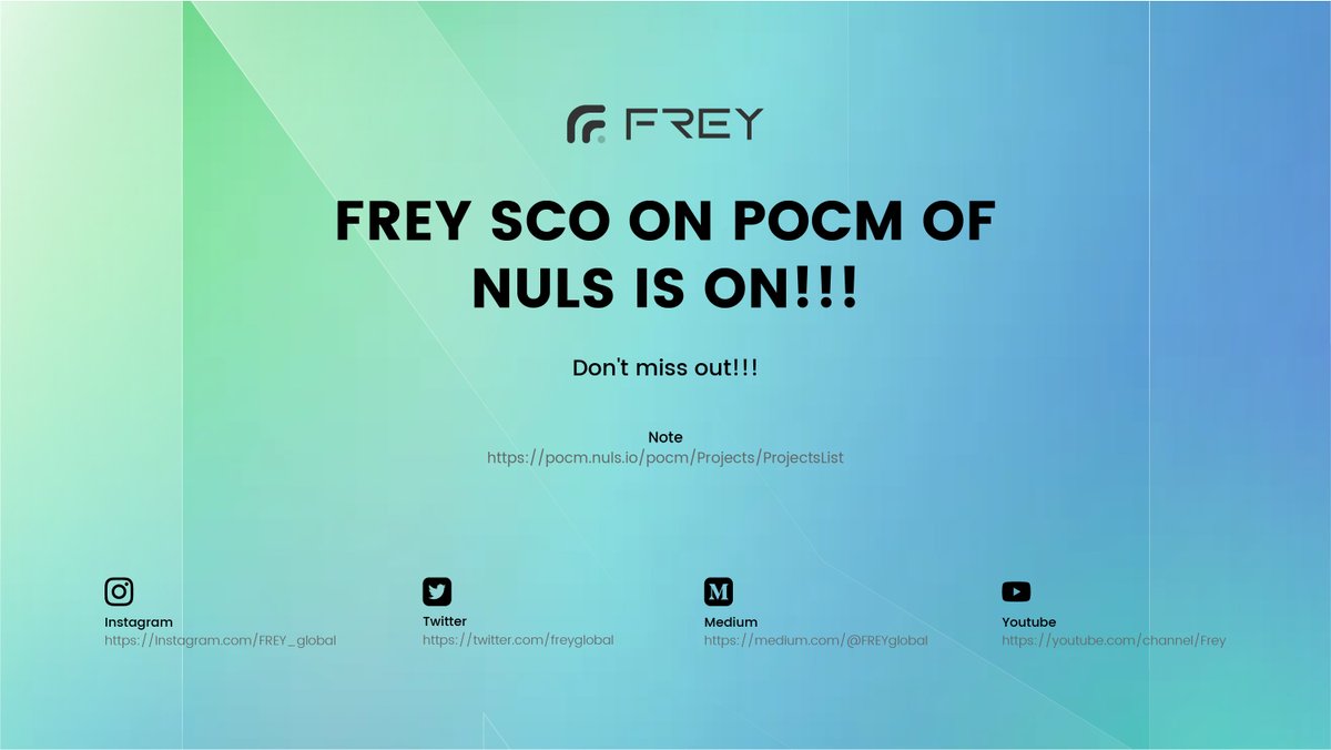 Freyglobal's tweet photo. UPDATE!!
FREY now is on the list, check it out with this link below: https://t.co/Q79nDZM0nV

#POCM #FREY #BNB #Binance https://t.co/3YaCDemwz0