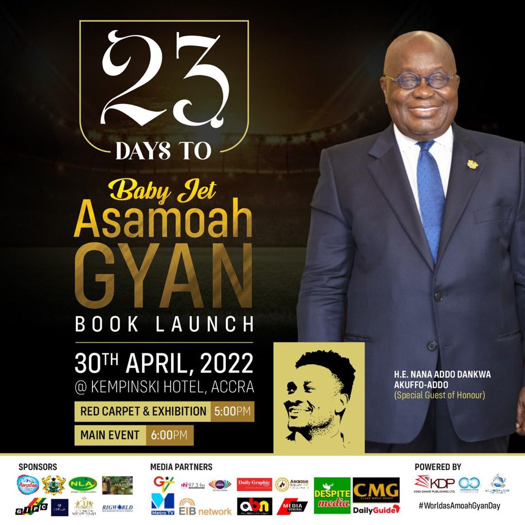 ASAMOAH GYAN tweet media