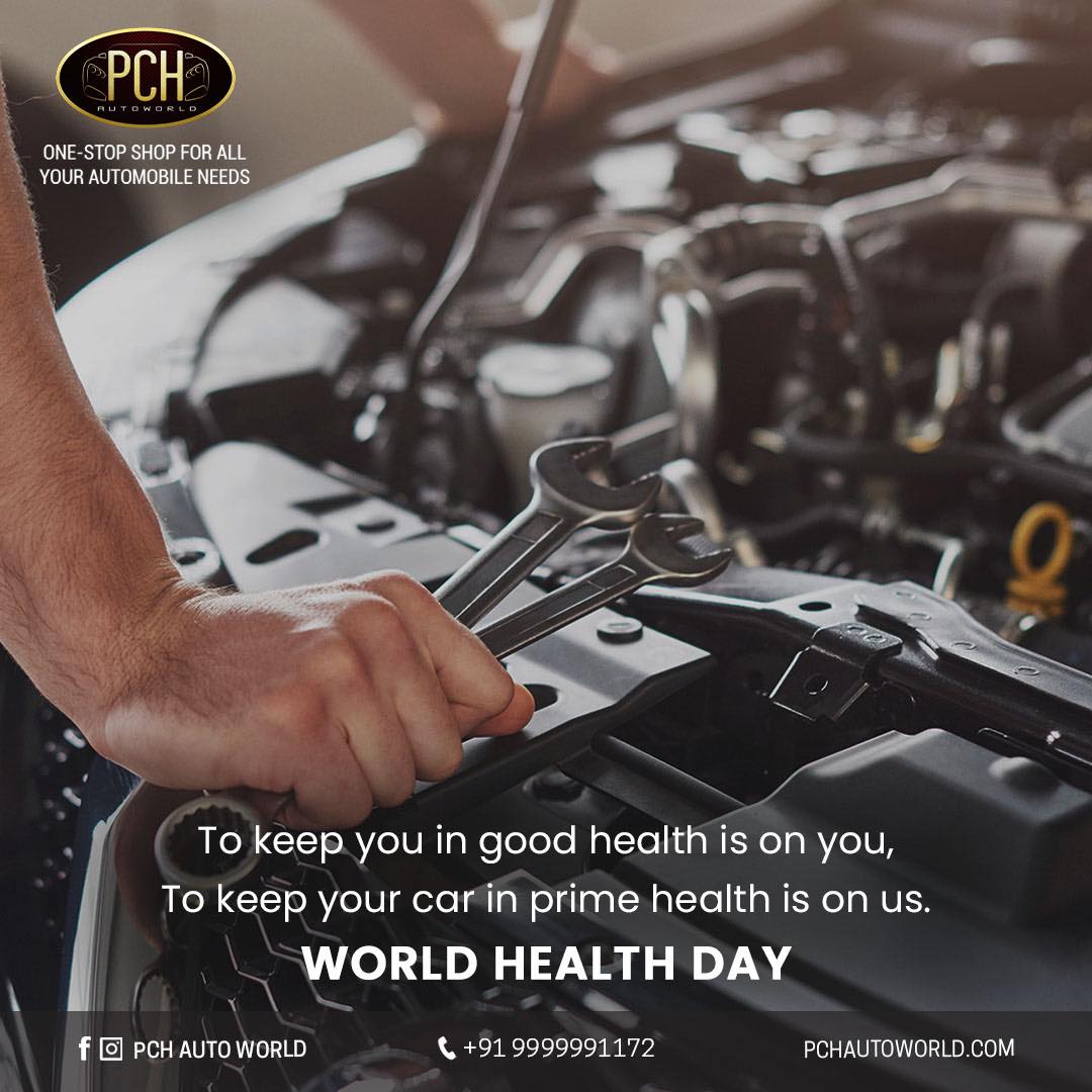 Your luxury car demands someone who understands it in and out. This World Health Day ensure optimum health for your car with Electrical, Mechanical & body line Services by PCH.

https://t.co/Ig1HrT43d2

#worldhealthday #worldhealthday2022 #healthiswealth #mentalhealth #healthday https://t.co/h2z0rS4Dgd